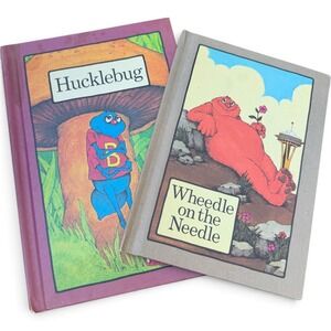 Serendipity Books Wheedle on the Needle Hucklebug Hardcover 1970s Cosgrove Lot 2